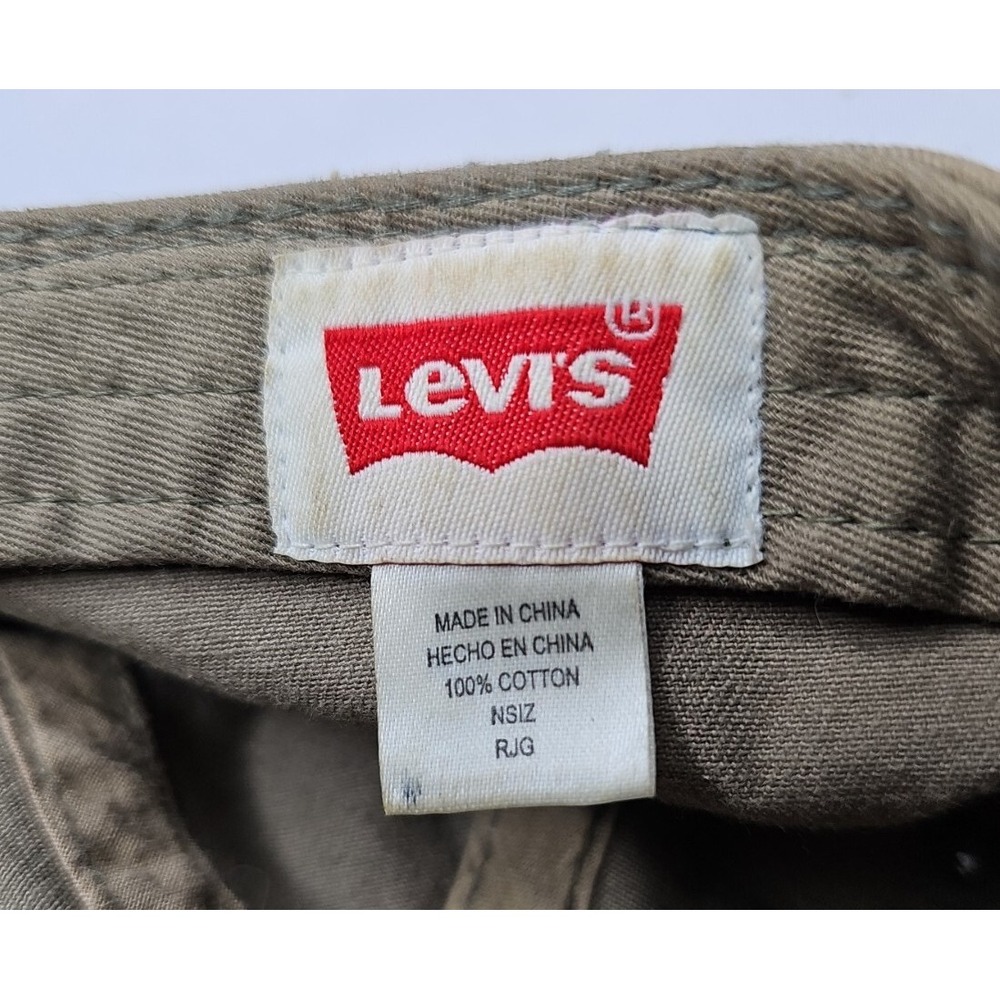 NEW Levi's Brand Eagle Snap Back Hat, Embroidered, VTG Never Worn - Picture 7 of 8